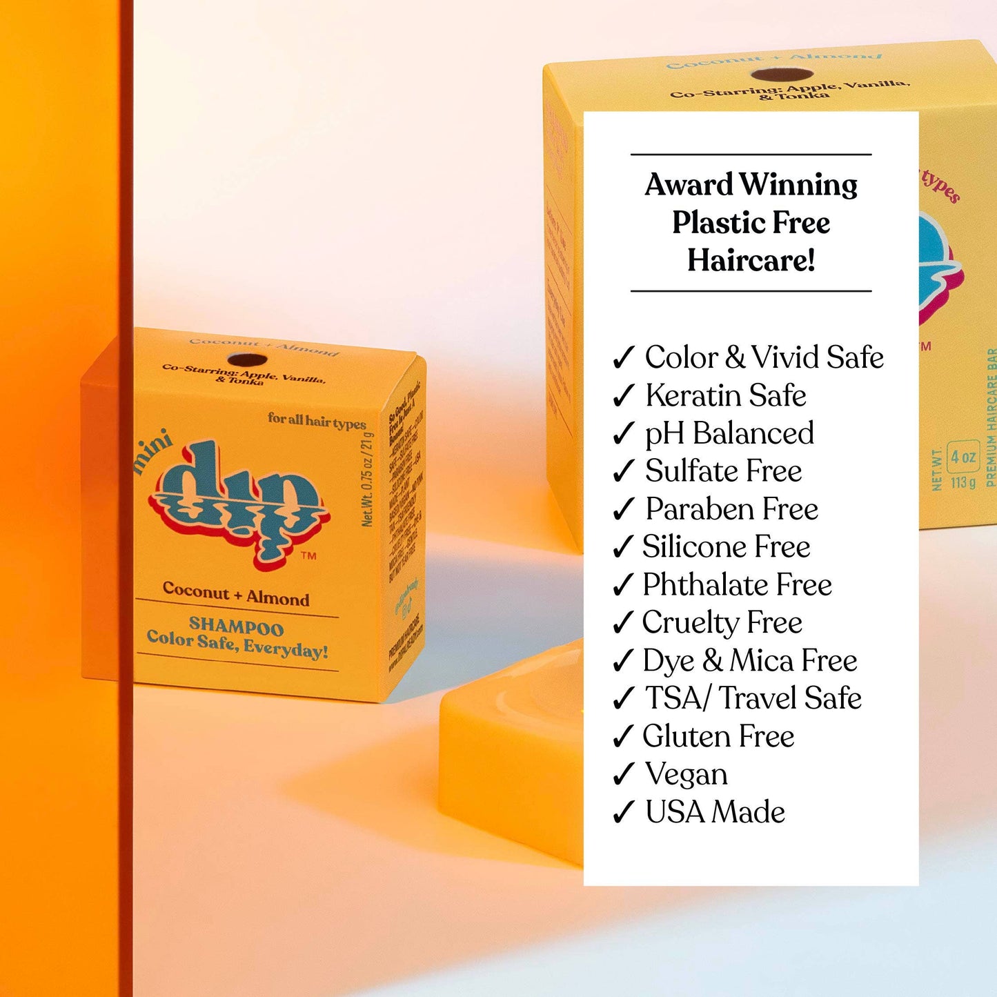 Mini Dip Shampoo Bar