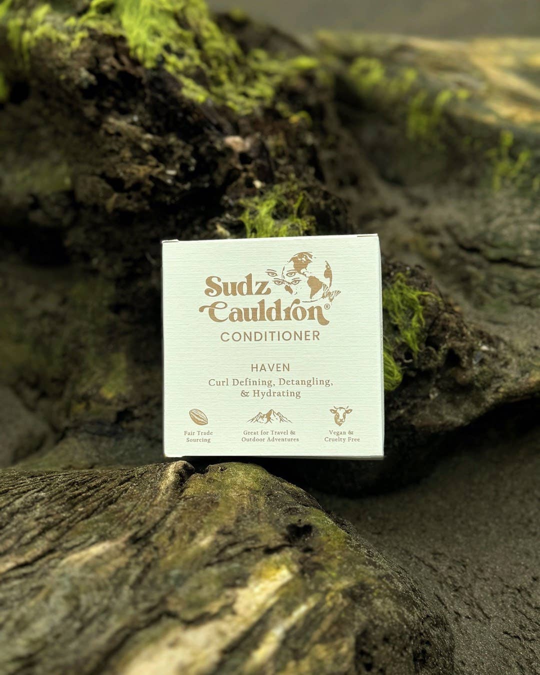 Haven Solid Conditioner Bar for Curls-Hydrate & Detangle