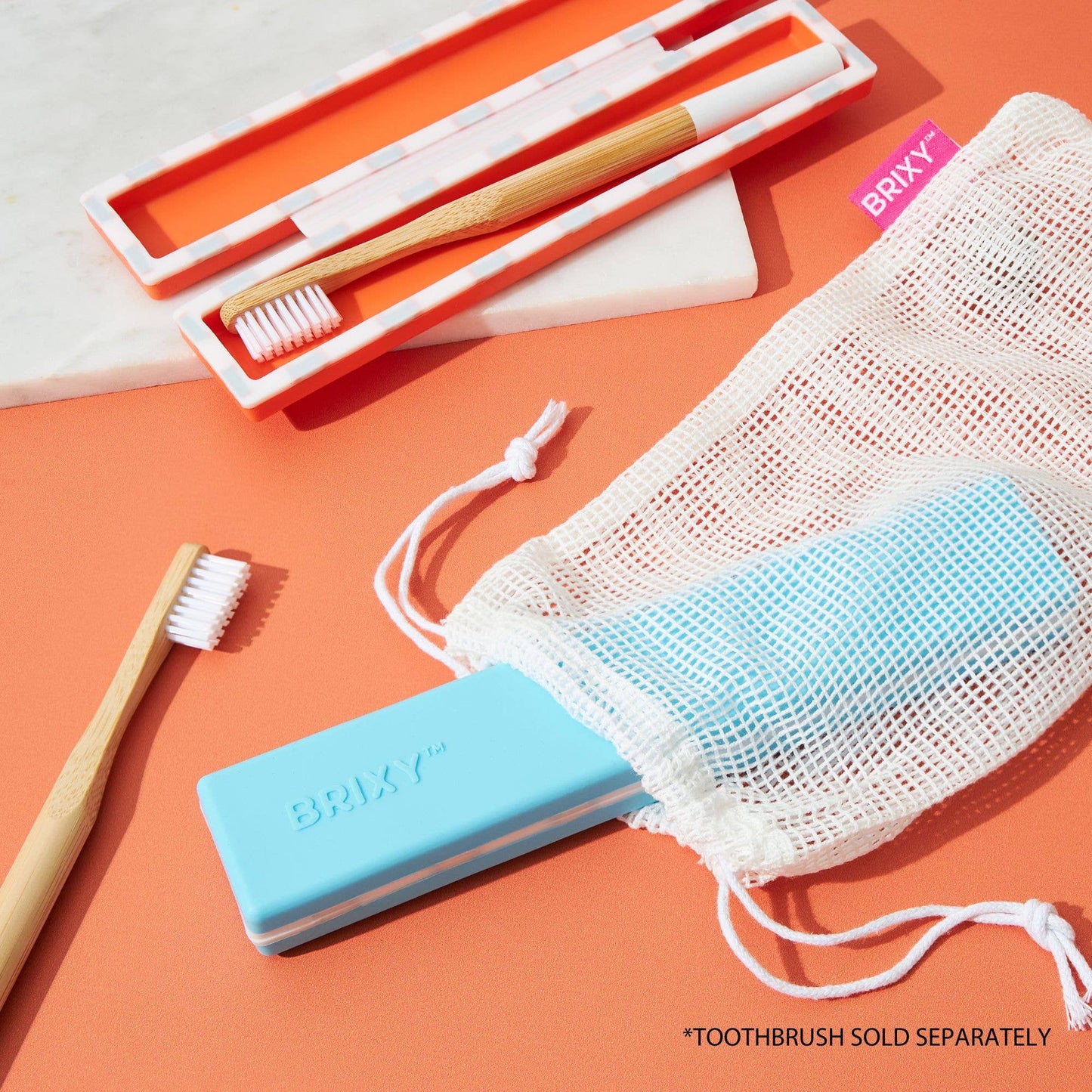 Silicone Toothbrush Travel Containers