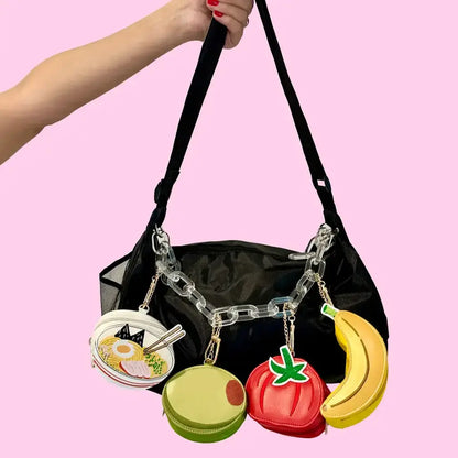 2-in-1 Bag Charm & Reusable Shopping Bag - Potato Chips