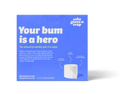 100% Recycled Toilet Paper - 4 Pack