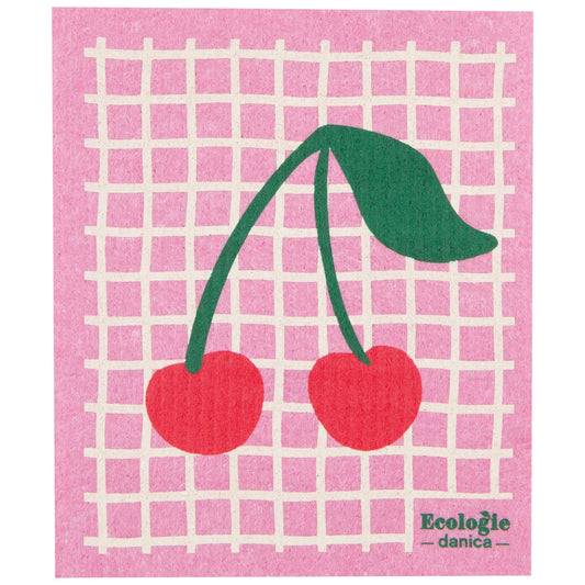 Eco Dishcloth - Cherries