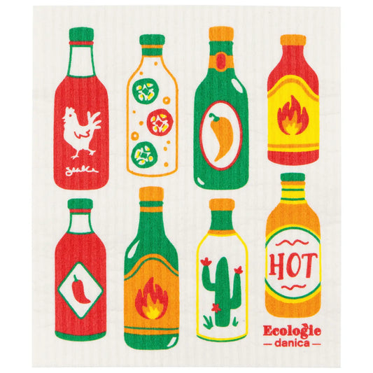 Eco Dishcloth - Hot Sauce