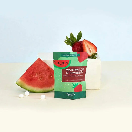 Fluoride-Free Toothpaste Tablets - Watermelon Strawberry