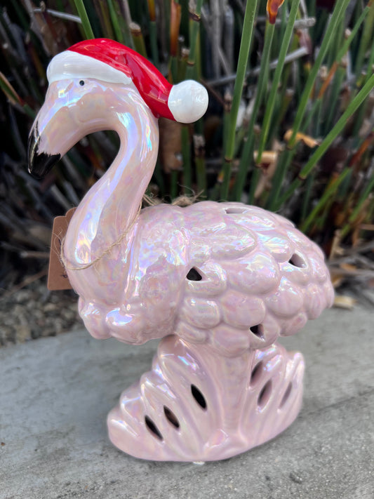 Christmas Flamingo