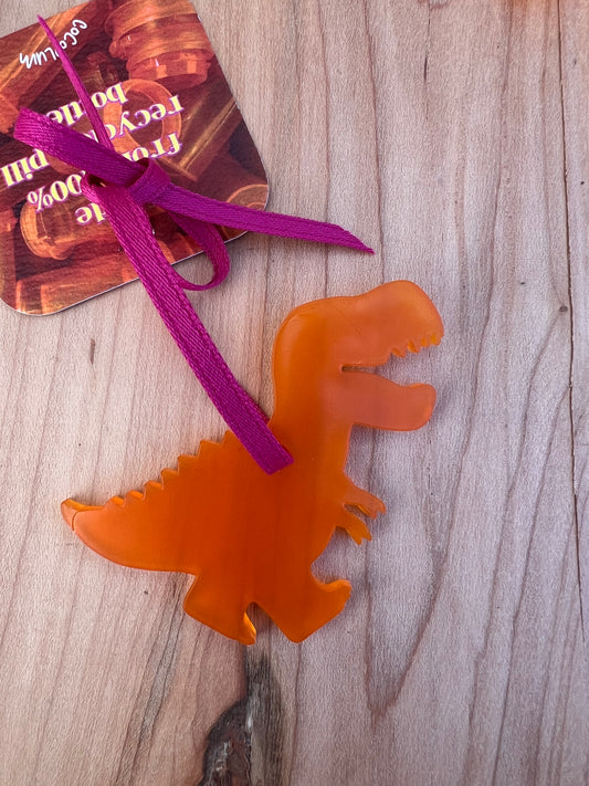 Recycled Pill Bottle Christmas Ornaments