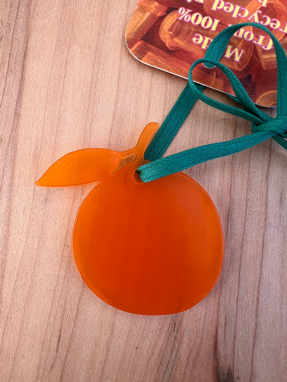 Recycled Pill Bottle Christmas Ornaments