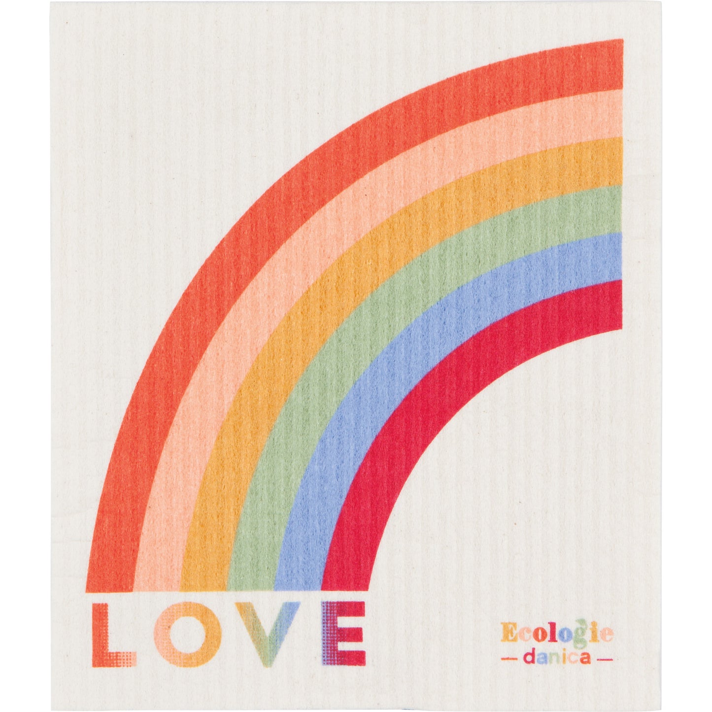 Eco Dishcloth - Love is Love Pride