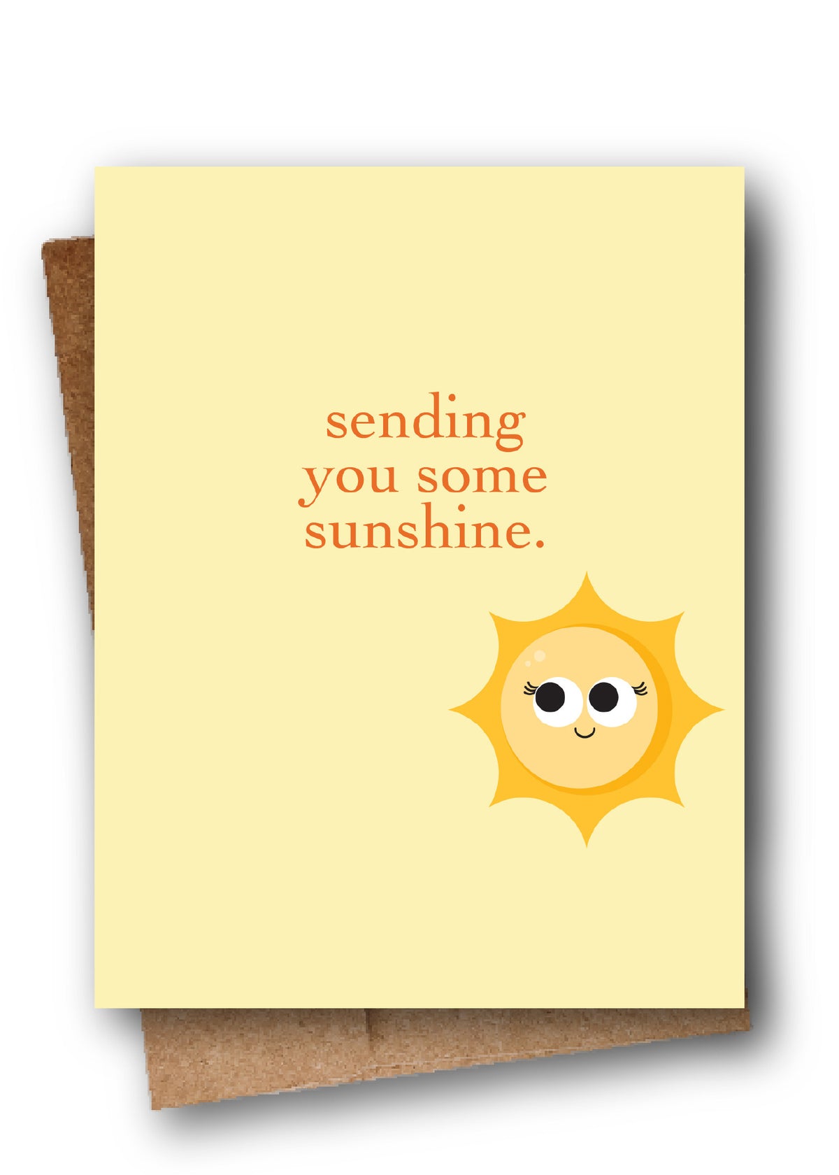 "Sending Sunshine" Card