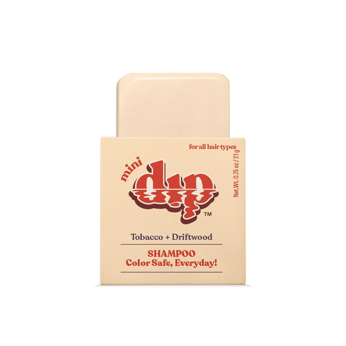 Mini Dip Shampoo Bar Tobacco & Driftwood