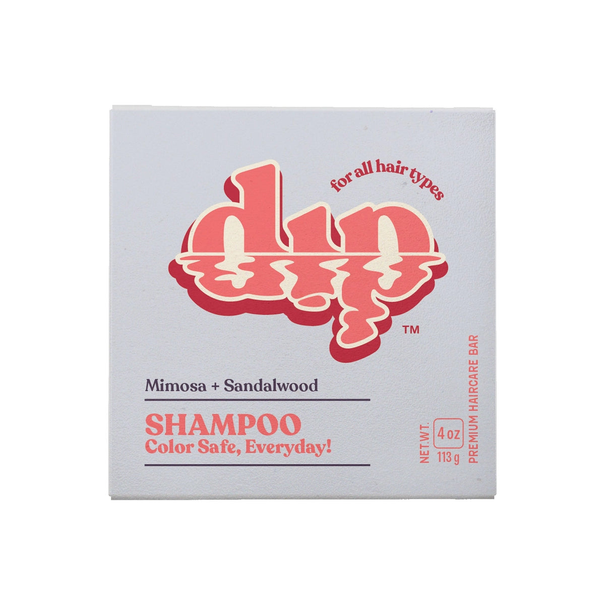Dip Full Size Shampoo Bar Mimosa & Sandalwood