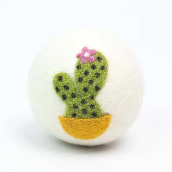 Wool Dryer Balls Cactus