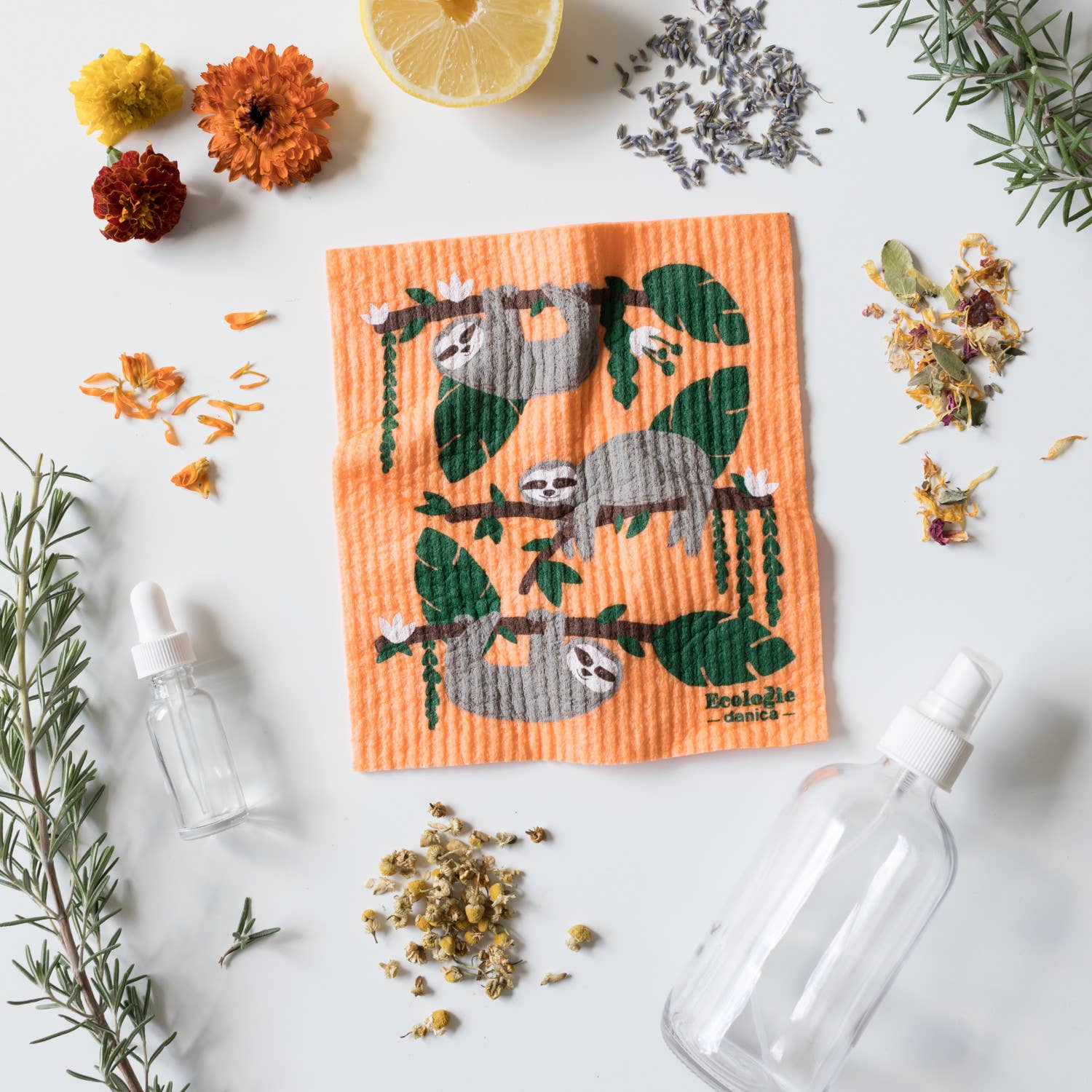 Eco Dishcloth - Sloths