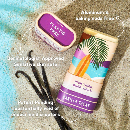 Aluminum Free Deodorant-Vanilla Vacay