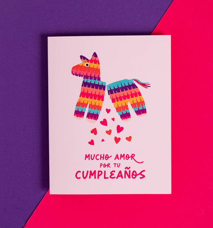 Piñata Birthday Greeting Card