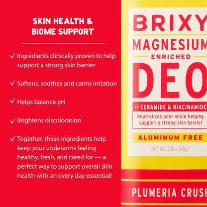 Aluminum Free Deodorant-Plumeria