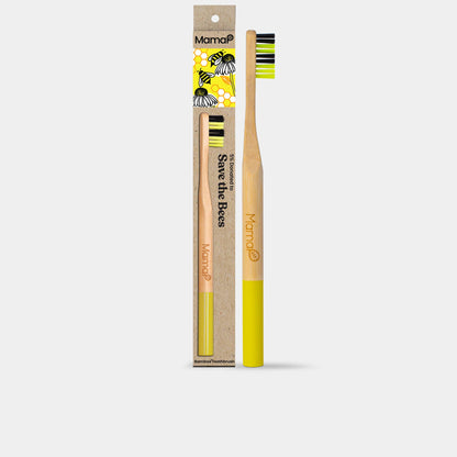 Bamboo Toothbrushes for a Cause: Save The Bees (Soft)
