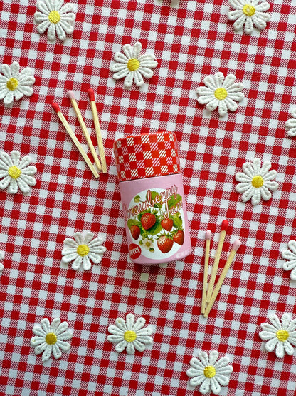 Strawberry Jam Match Jar