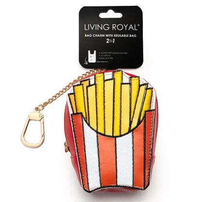 2-in-1 Bag Charm & Reusable Shopper Bag - Pink Cowgirl Boot
