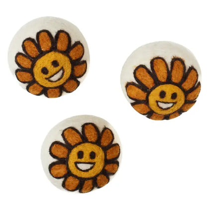 Wool Dryer Balls Sunflower