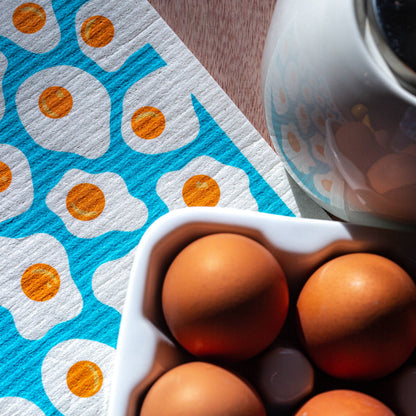 Eco Dishcloth - Eggs