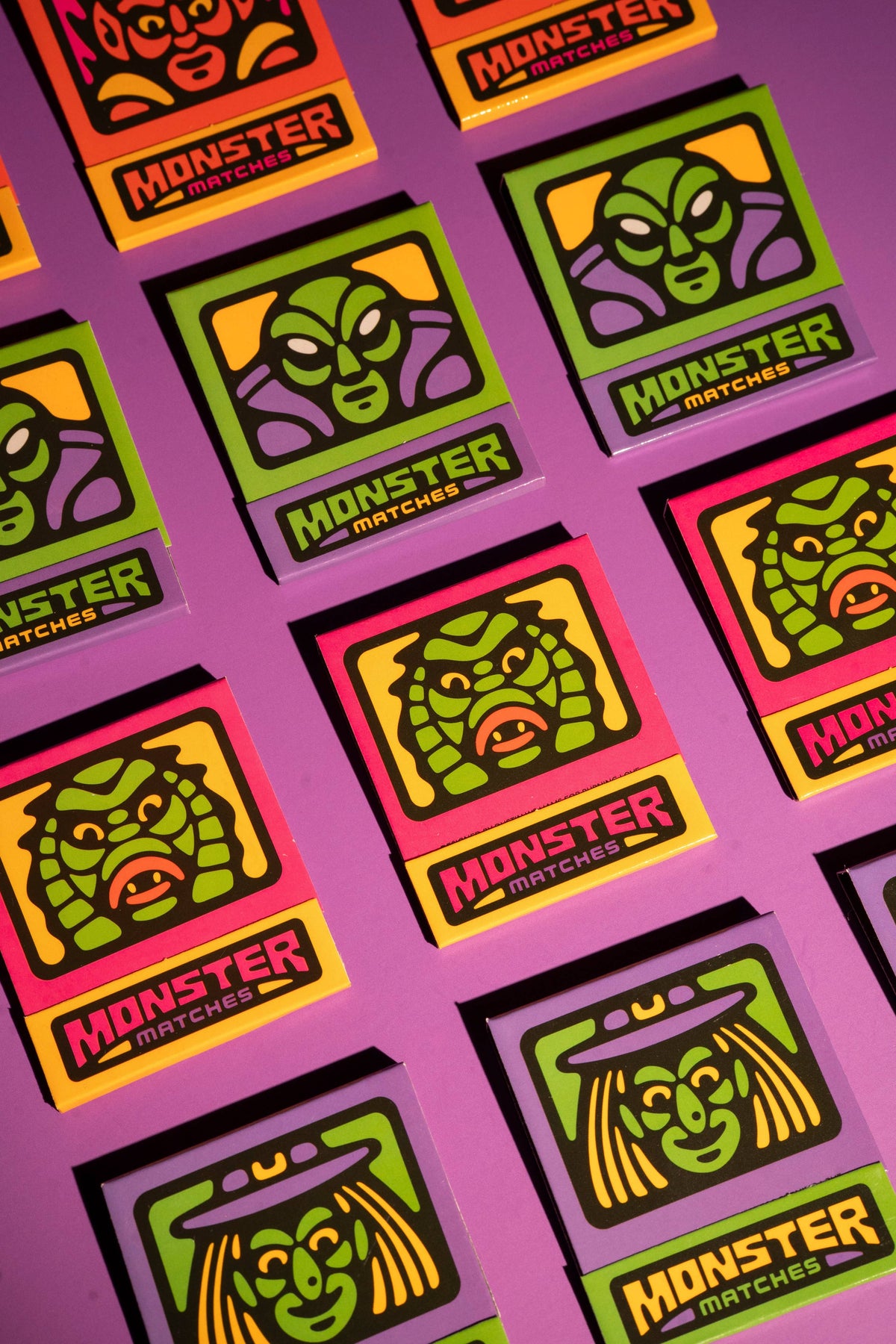 Monster Matchbook- Alien