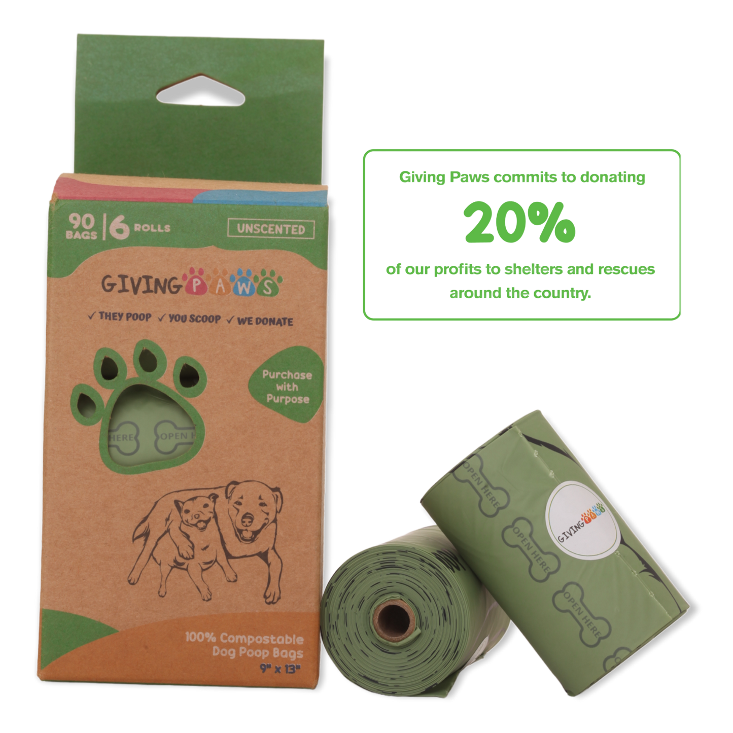 Compostable Dog Poop Bags