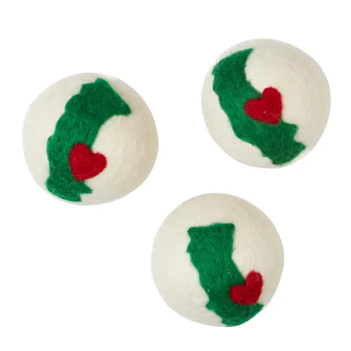 Wool Dryer Balls I <3 California