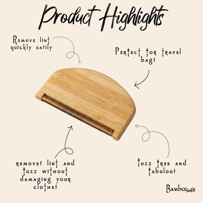 Bamboo Travel Lint Remover | Bestseller