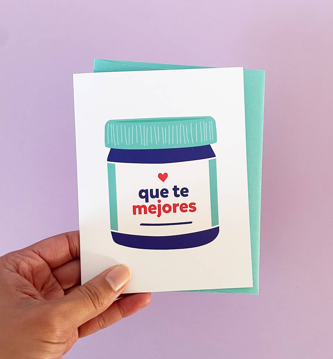 "Que Te Mejores" Spanish Get Well Card