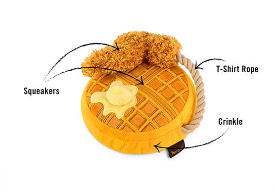Dog Toy - Chicken & Woofles