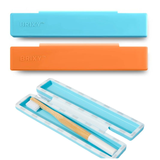 Silicone Toothbrush Travel Containers