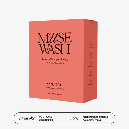 Laundry Detergent Sheets — SMUDGE: Warm, Musky, Grounding