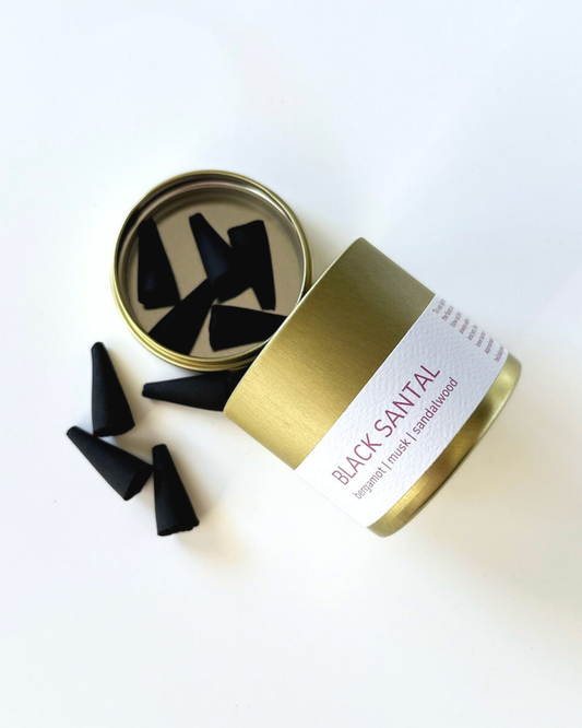 Incense Cones - Black Santal