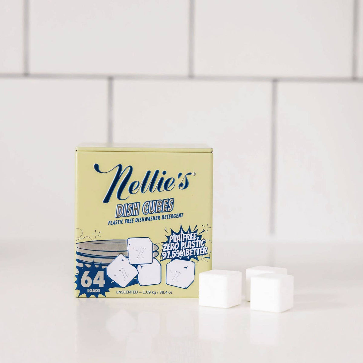 Plastic-Free Dishwasher Cubes