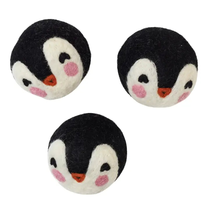 Wool Dryer Balls Penguin