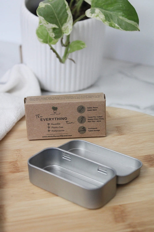The "Everything" Travel Tin / Razor Blade Bank