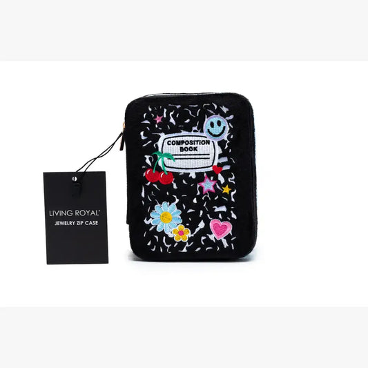 Jewelry Case / Organizer - "Composition Notebook"