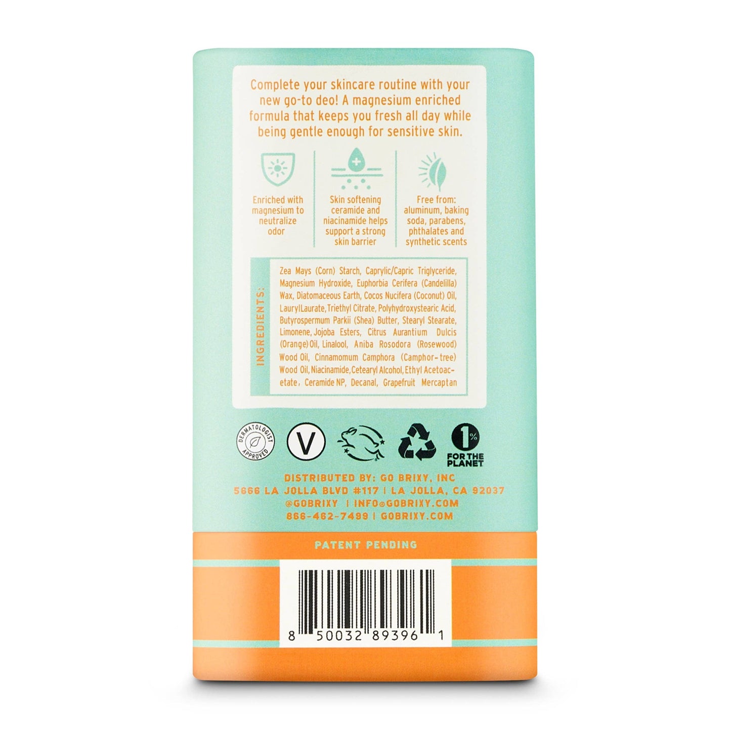 Magnesium Enriched Deo - Sunday Brunch
