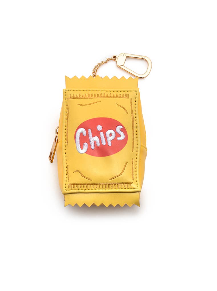 2-in-1 Bag Charm & Reusable Shopping Bag - Potato Chips
