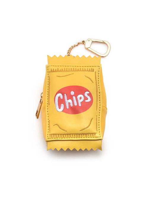 2-in-1 Bag Charm & Reusable Shopping Bag - Potato Chips