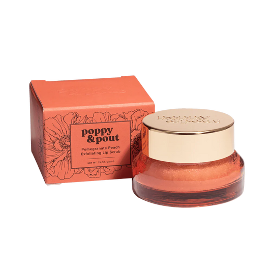 Lip Scrub, Pomegranate Peach