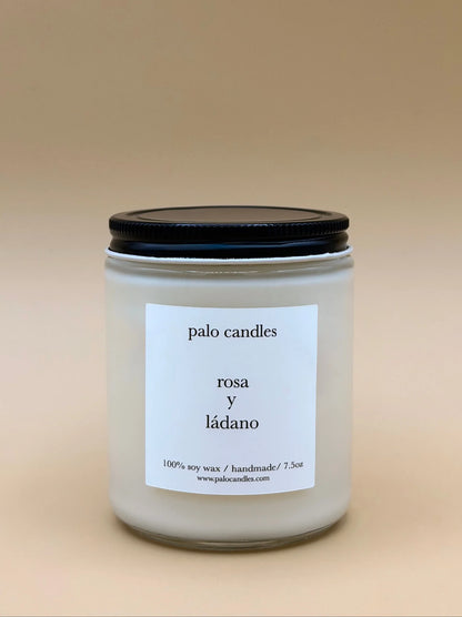 Candles by Palo Candles nº11 rosa y ládano